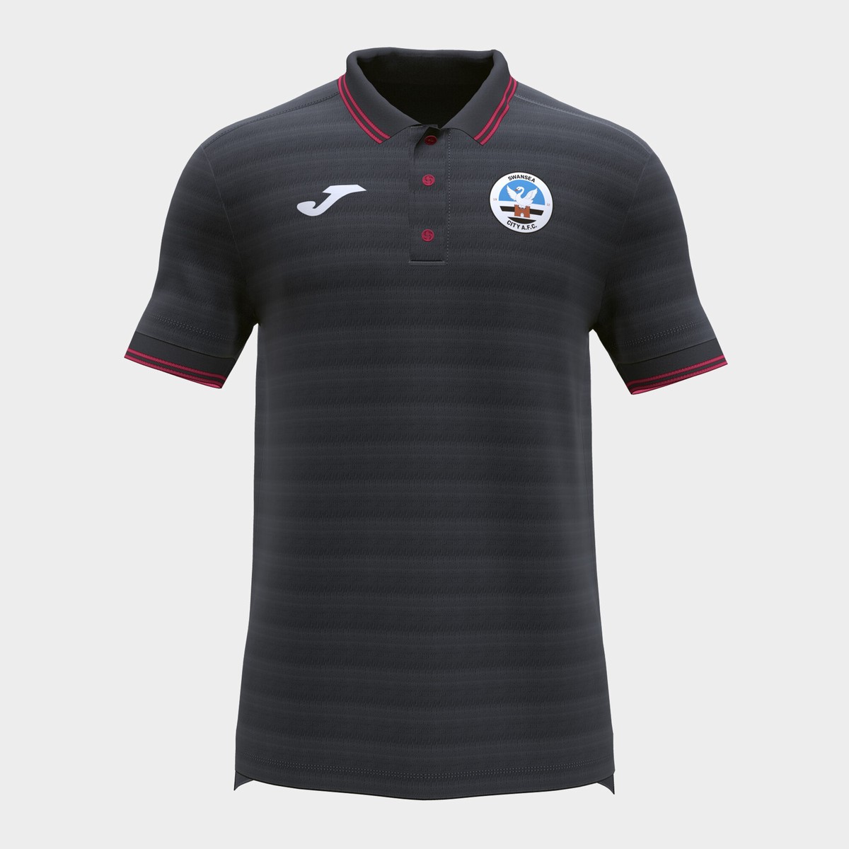 Joma LEISURE SWANSEA CITY 22/23 Polo Shirt Børn Sort | 77438222