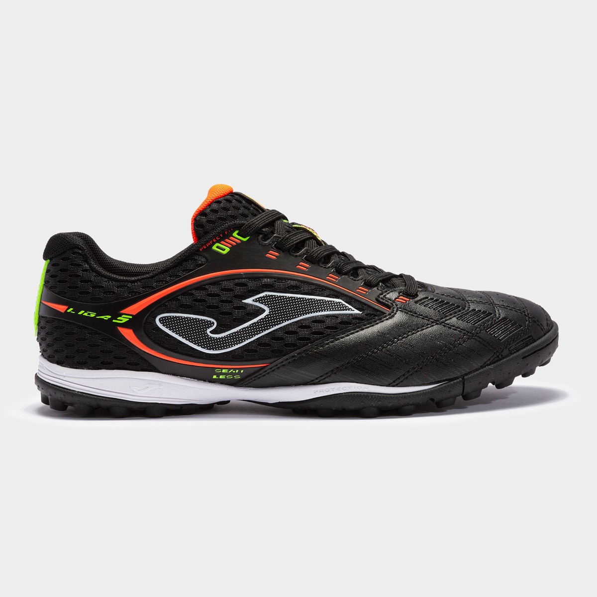 Joma LIGA-5 22 TURF Fodboldsko Dame Sort | 47046149