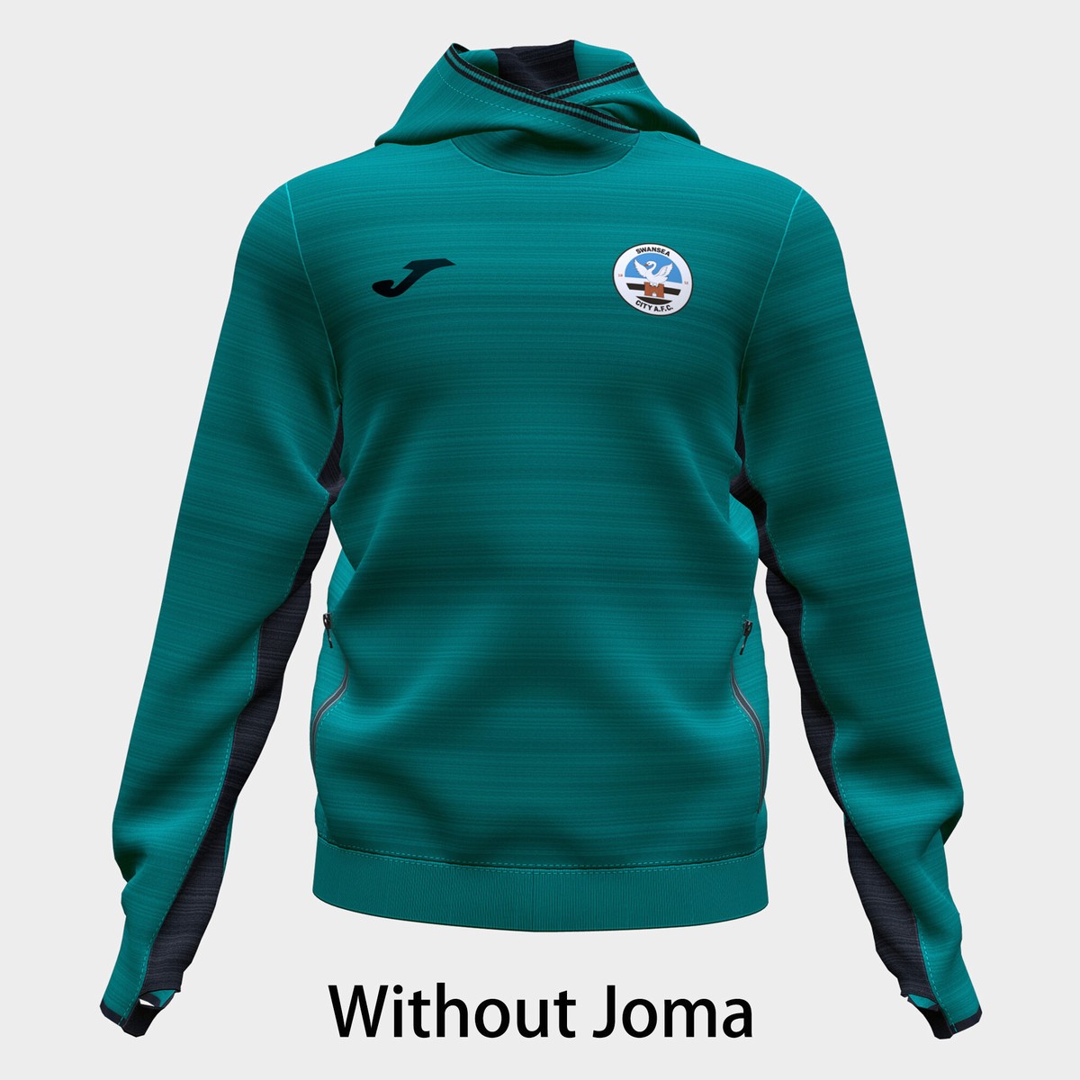 Joma TRAINING SWANSEA CITY 22/23 Hættetrøje Herre Turkis | 23542641