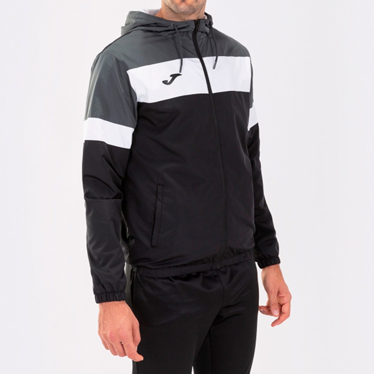 Joma CREW IV Regnjakker Herre Sort | 72036016