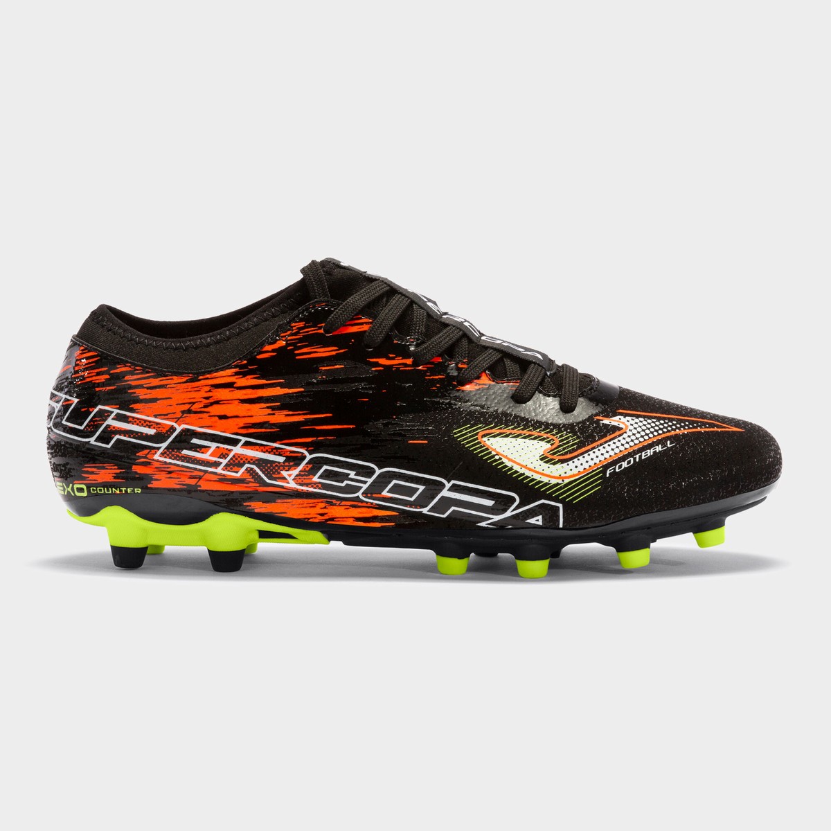 Joma SUPERCOPA 23 FIRM GROUND FG Fodboldsko Dame Sort | 15853067